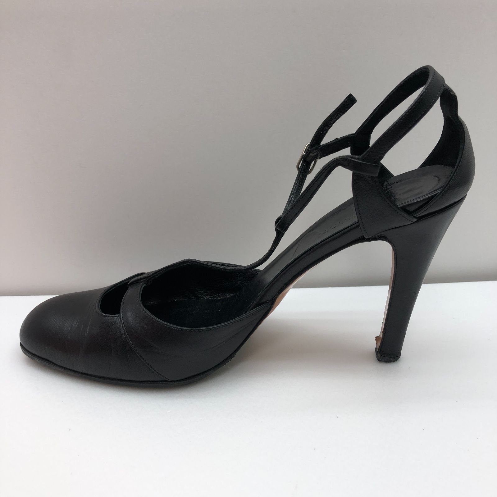 新品 ジルスチュアート JILL STUART パンプス 24cm JILL STUART ジル・スチュアート パンプス ブラック サイズ24cm KSAW10