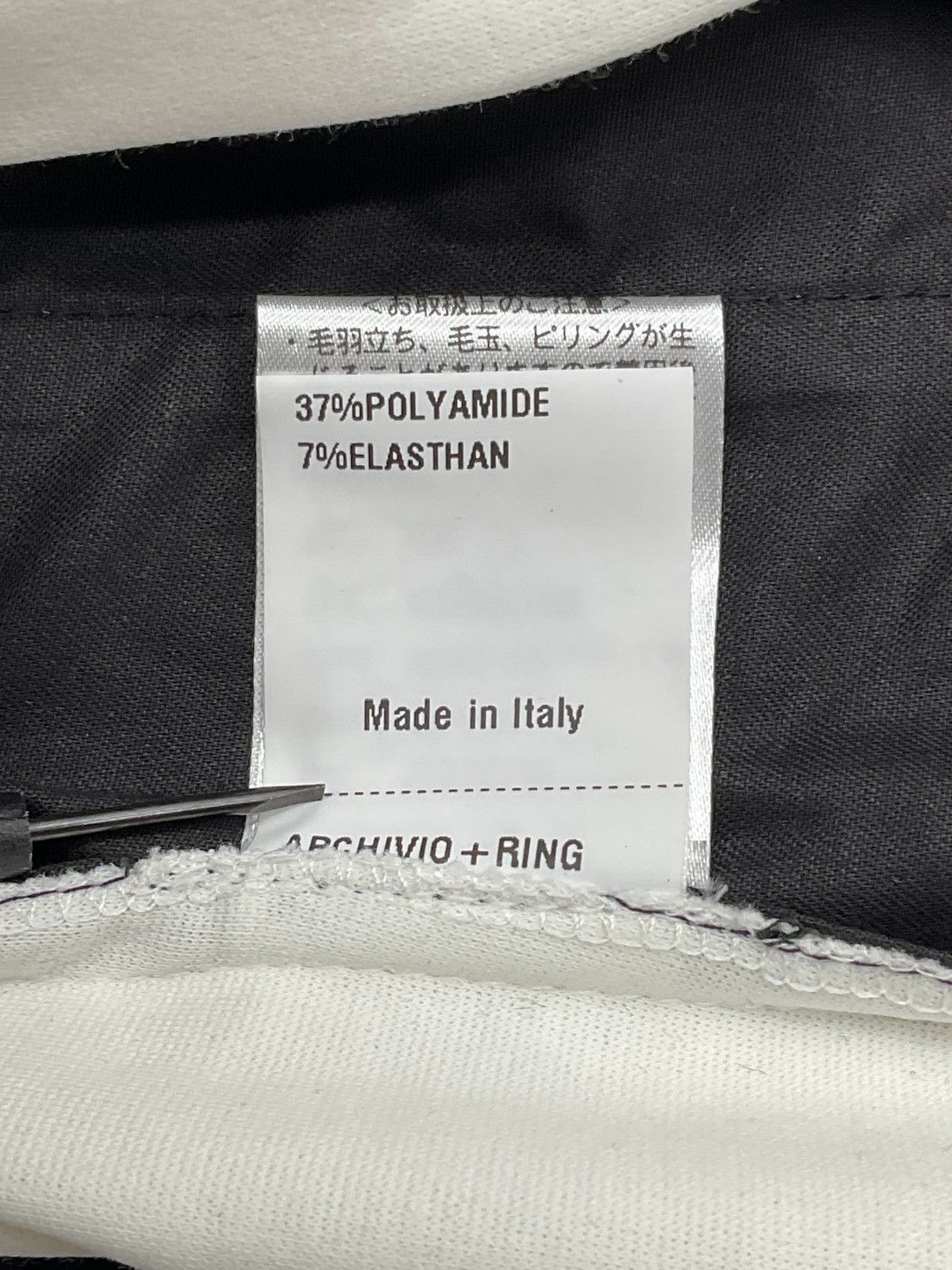 未使用 48 giab's ARCHIVIO ジャブスアルキビオ RING別注 永久クリース