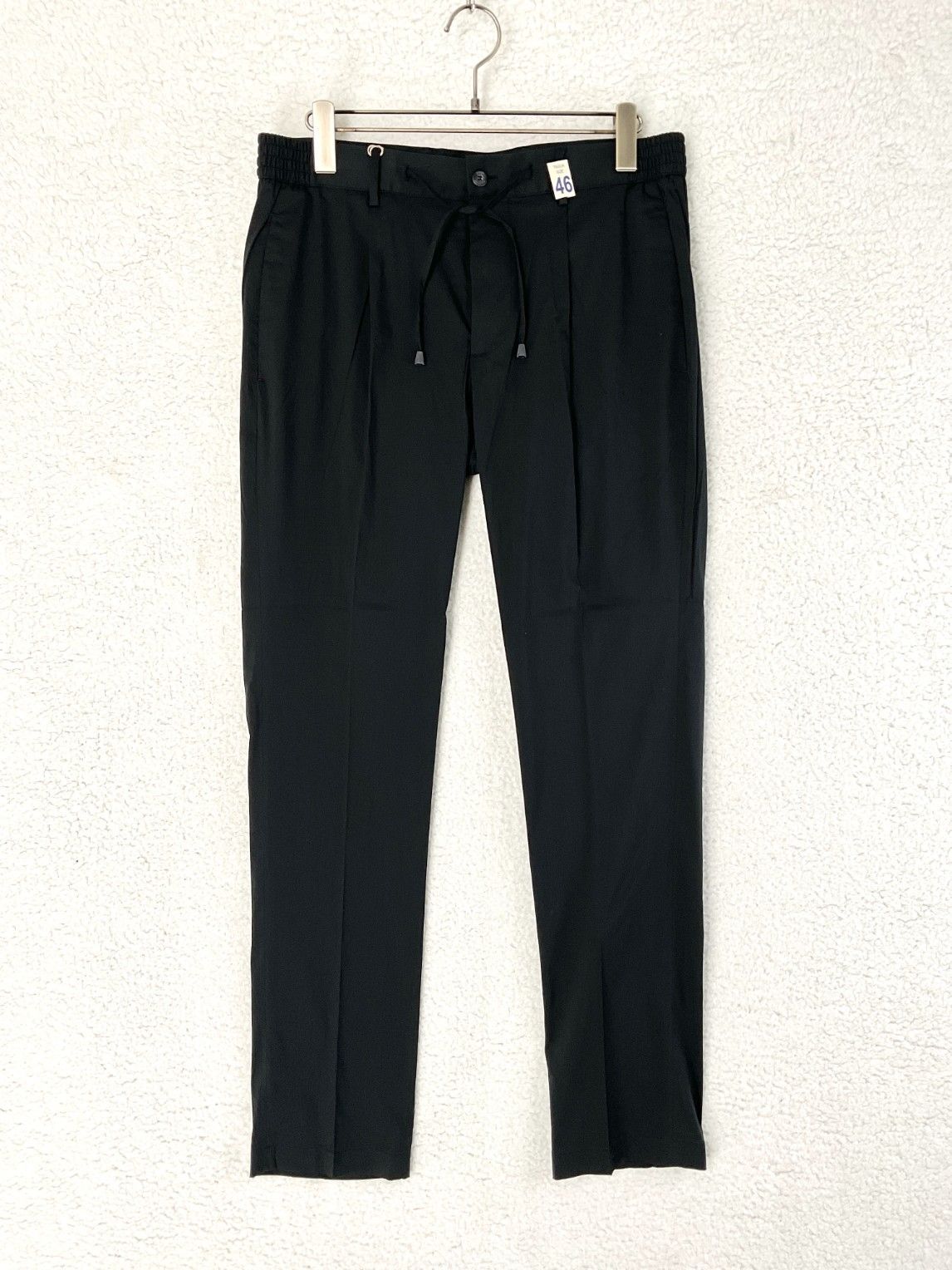 giab's ARCHIVIO 黒 スラックス ラファエロ 46 マサッチョ 未使用 46 giab's ARCHIVIO ジャブスアルキビオ マサッチョストレッチ