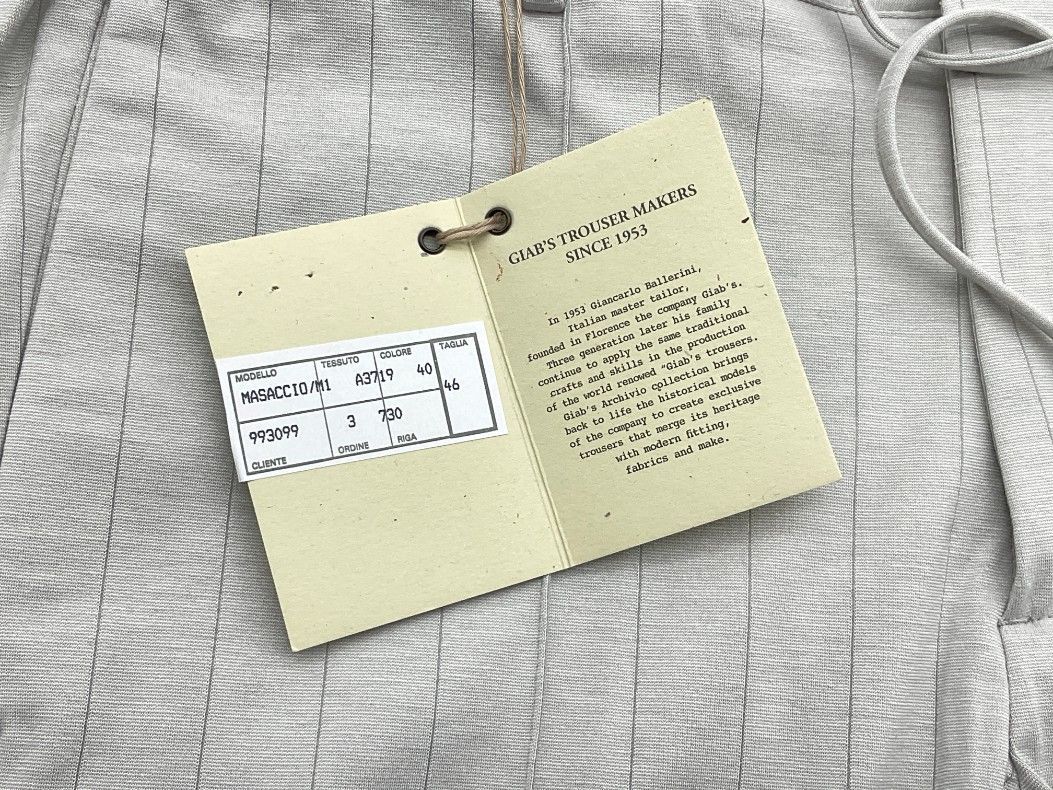 未使用 46 giab's ARCHIVIO ジャブスアルキビオ マサッチョ 永久