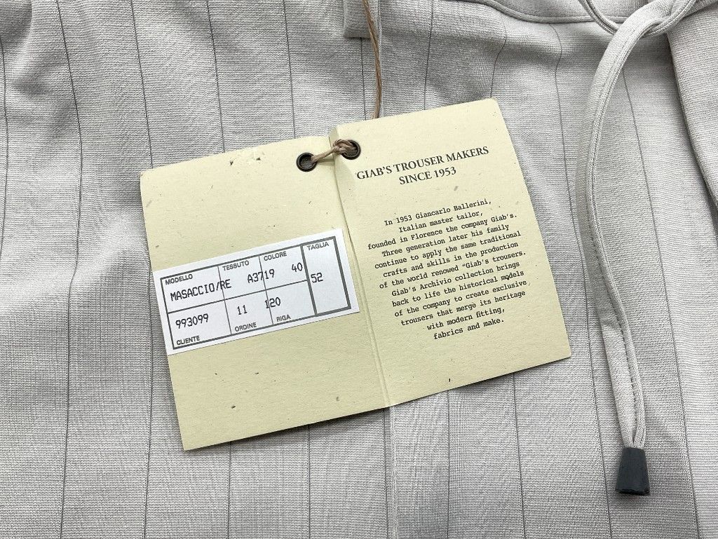 未使用 52 giab's ARCHIVIO ジャブスアルキビオ マサッチョ 永久