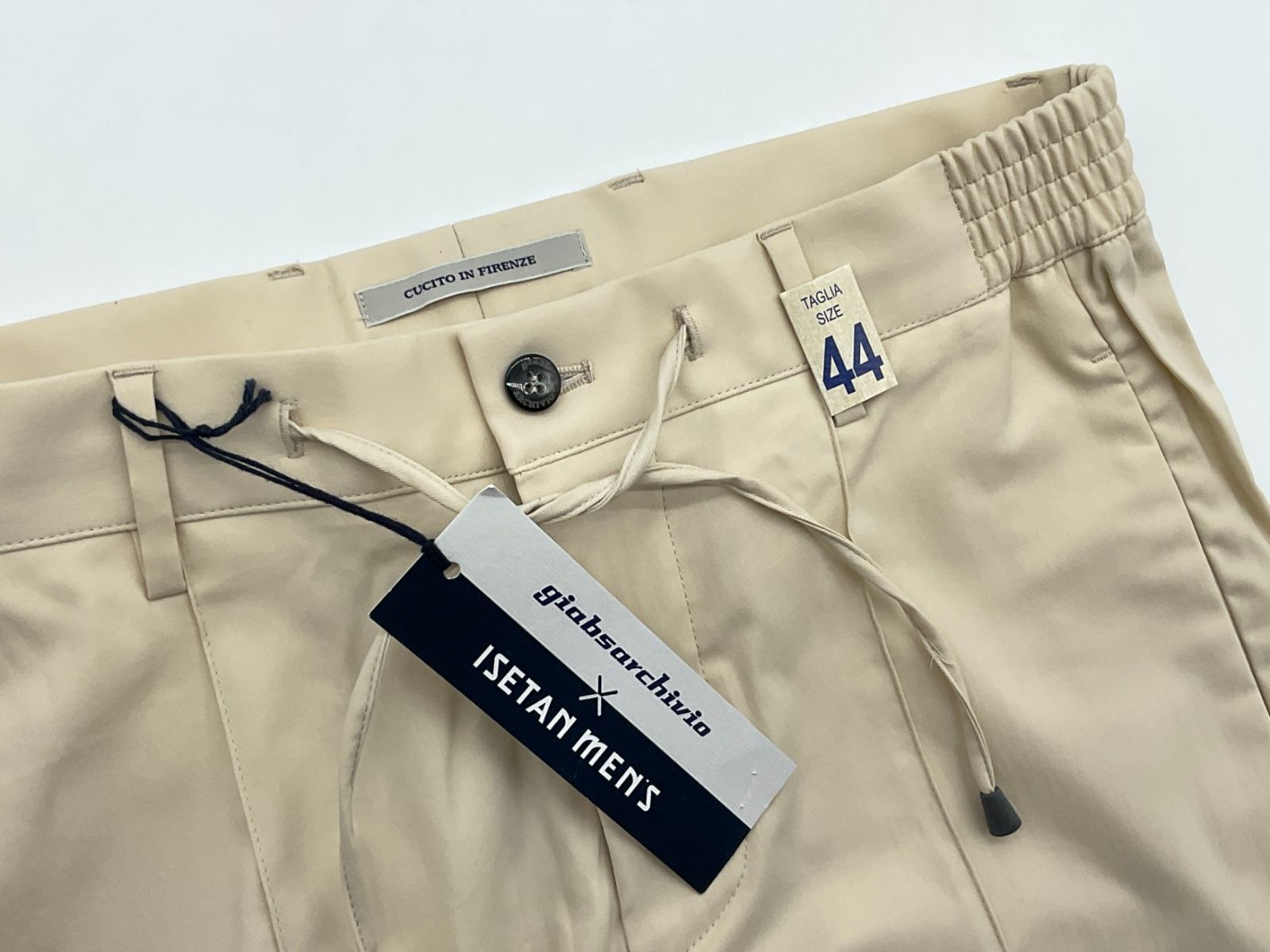 未使用 44 giab's ARCHIVIO ジャブスアルキビオ ISETAN MENSコラボ