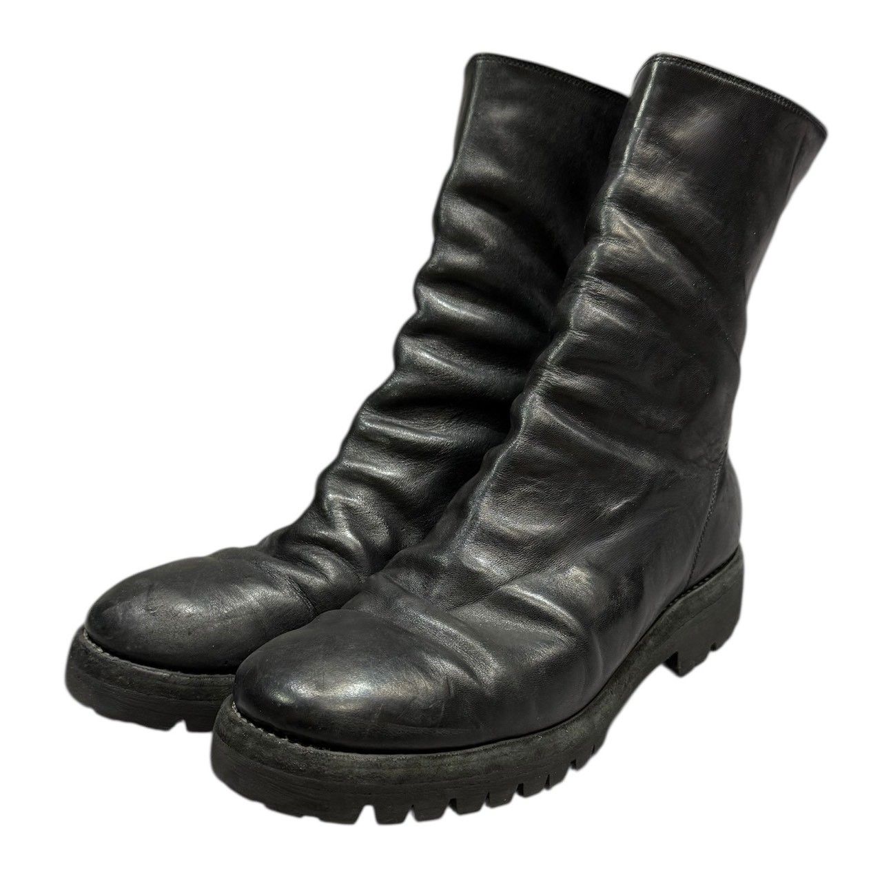 GUIDI グイディ バックジップブーツ 788 V 41 ブラック 15095