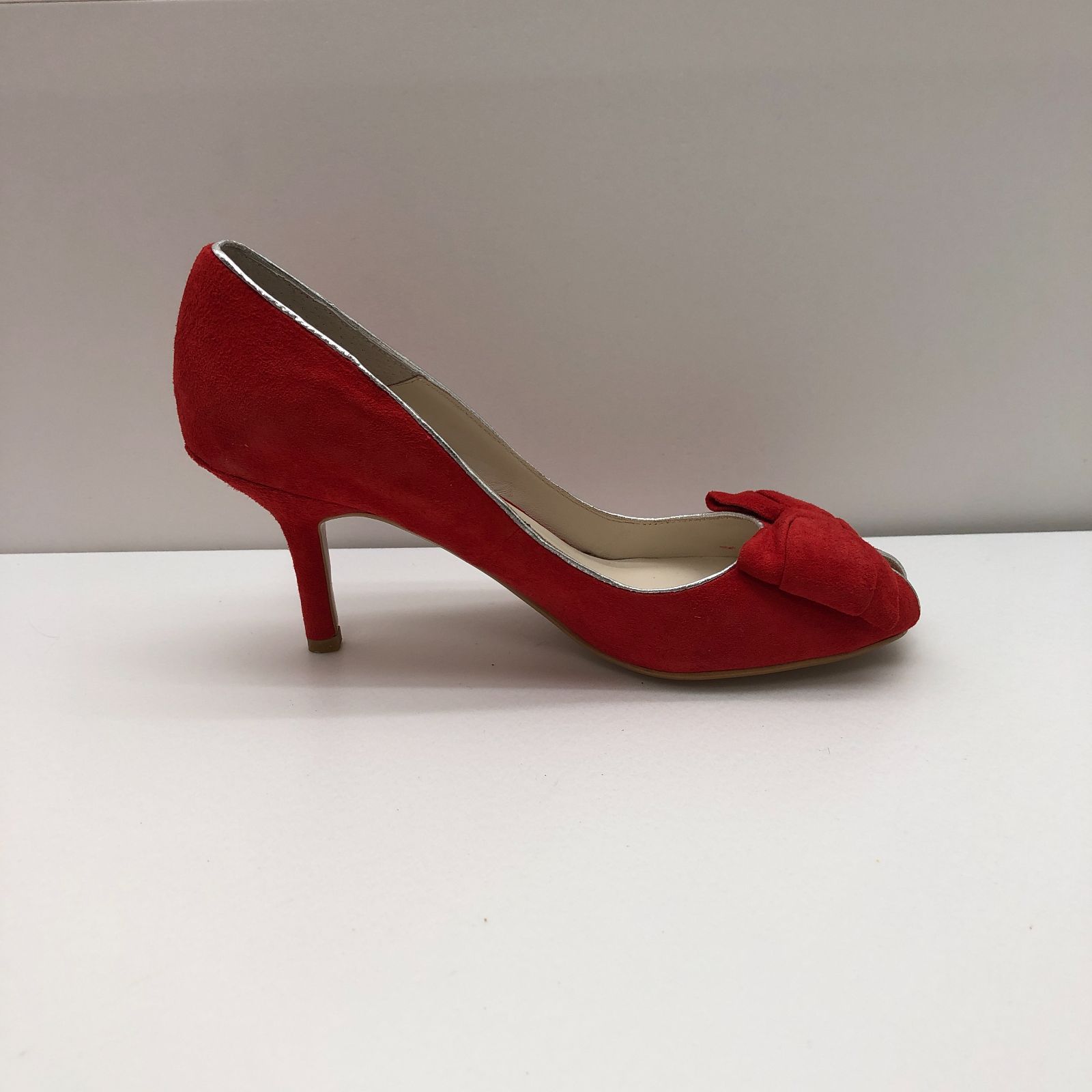 新品 ジルスチュアート JILL STUART パンプス 24cm JILL STUART ジルスチュアート パンプス レッド サイズ24cm KSAW10
