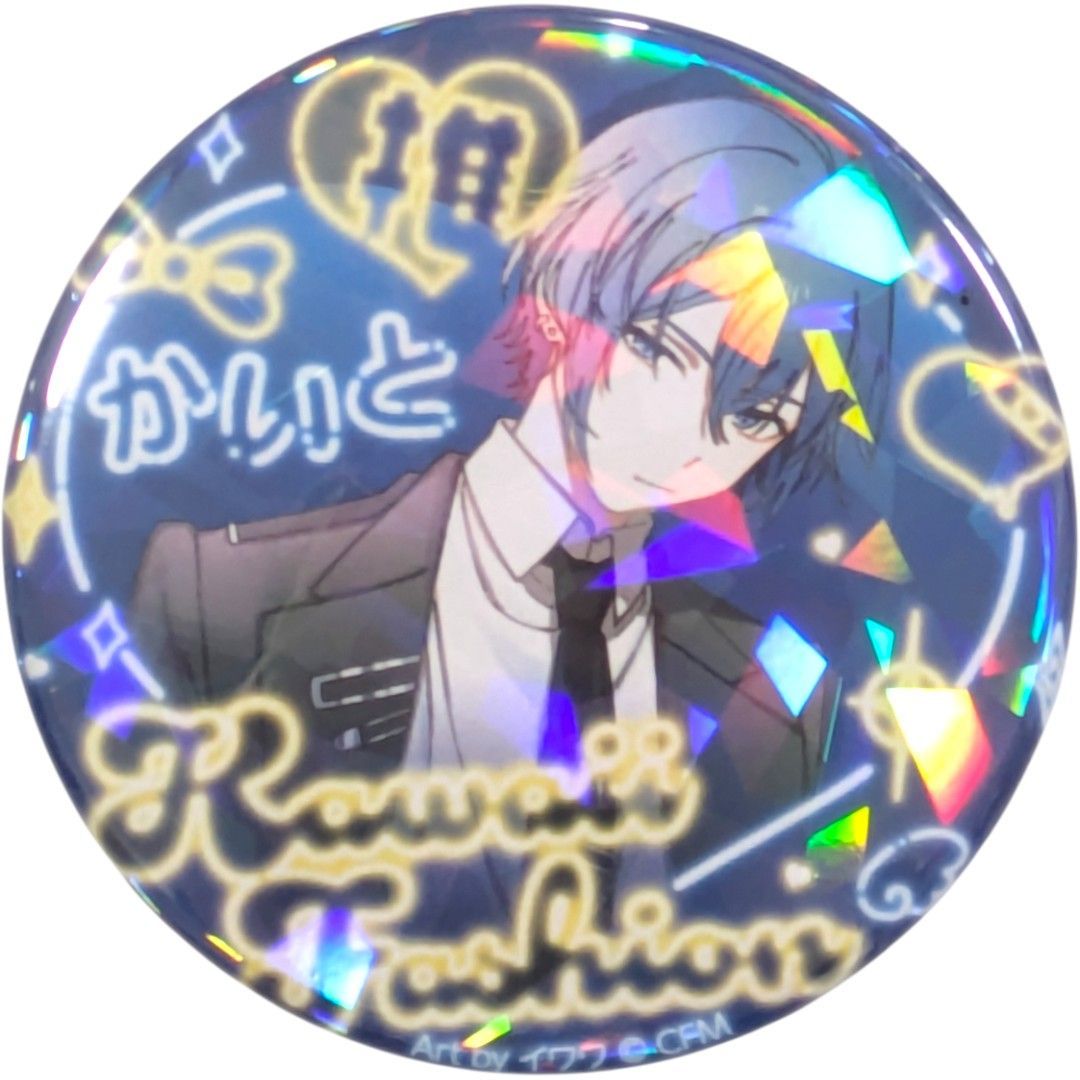 送料無料 24時間以内発送 未使用 15点セット KAITO ホログラム缶バッジ