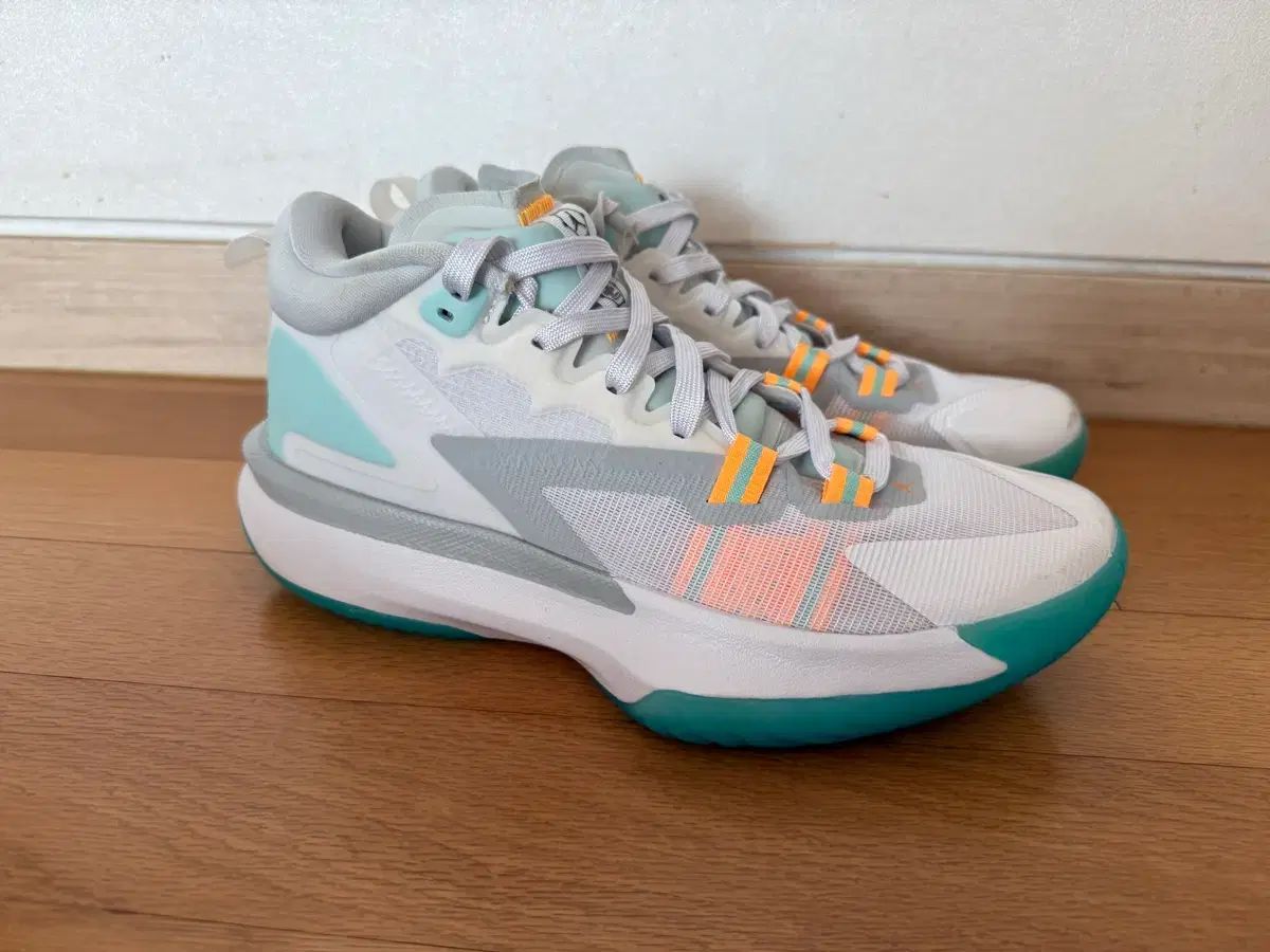 NIKE ジョーダン Zion 1 バスケシューズ 白 ミント 255 mm