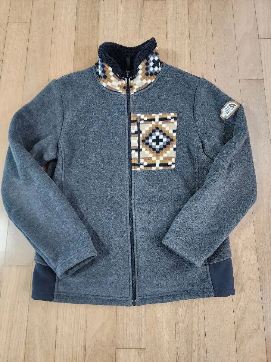 ザノースフェイス パータン フリース ジャケット 100 グレー