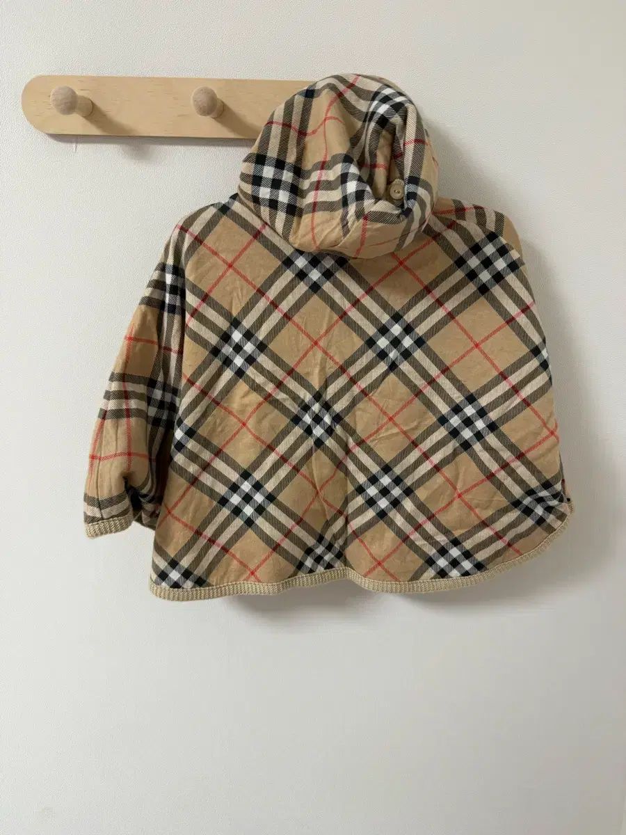  バーバリー 赤ちゃん ポンチョ 90程度 アウター ベビー服(~95cm)