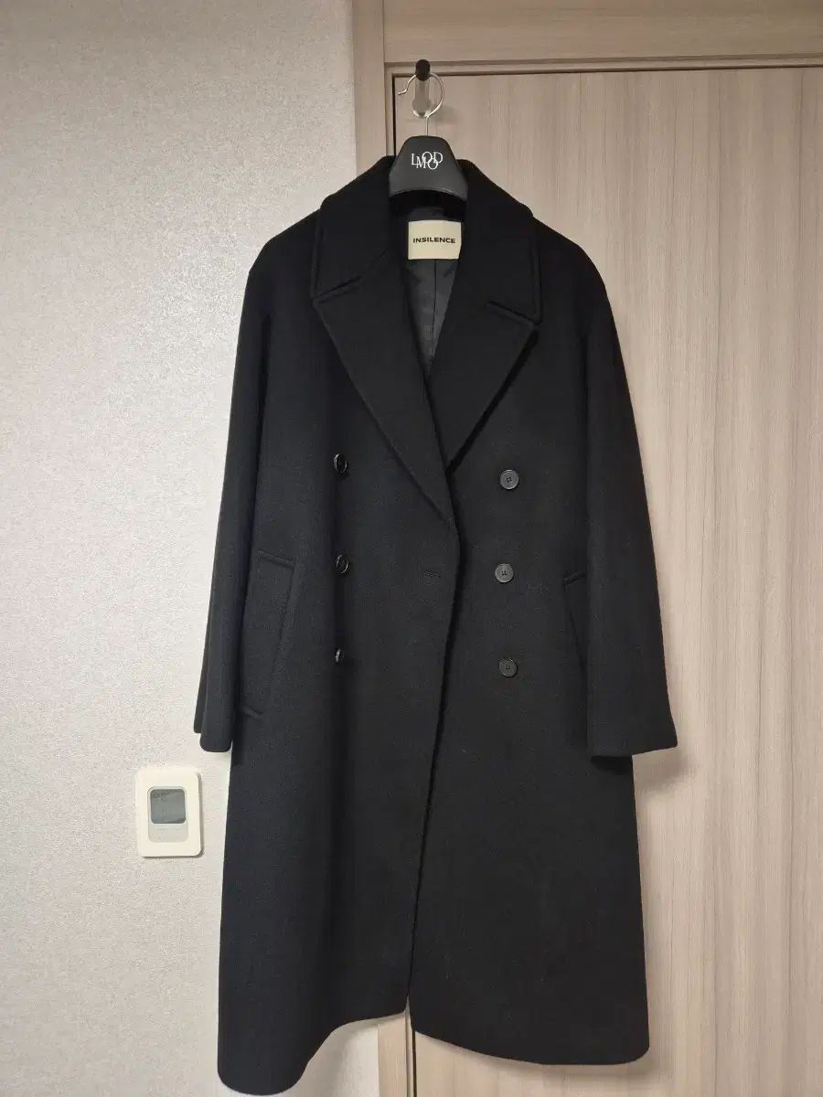 INSILENCE カシミア ダブル ロング コート - メルカリ