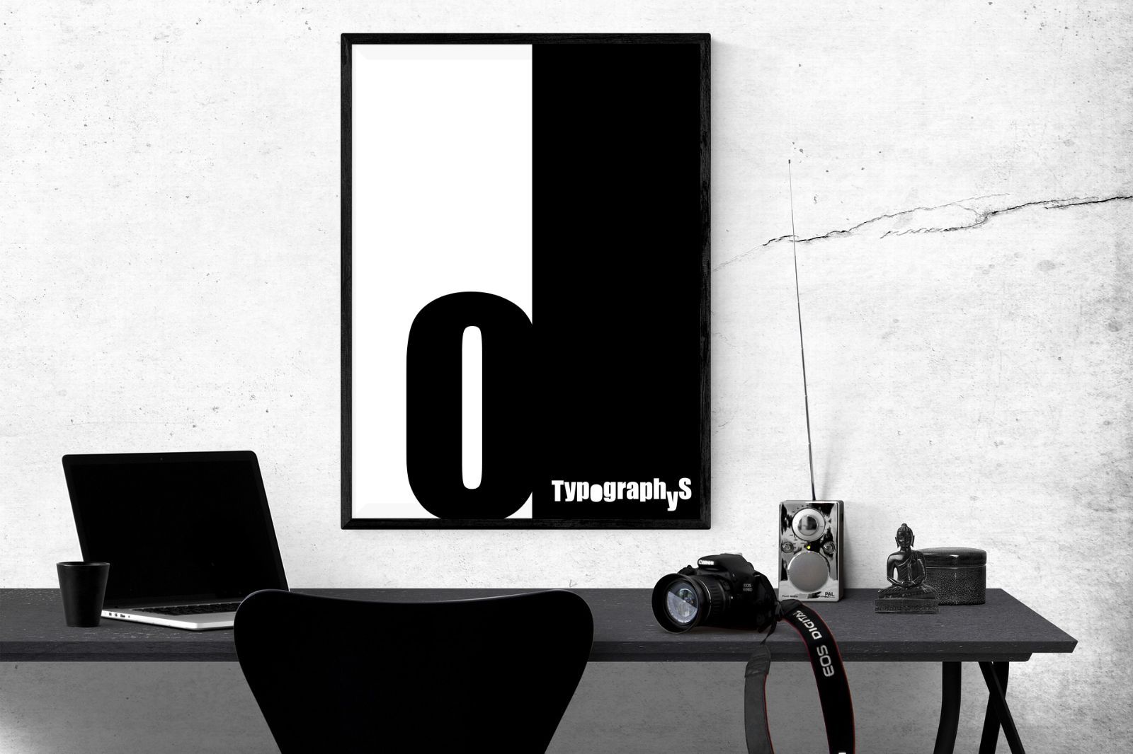 A4サイズ】TYPOGRAPHYS アートポスター（#0） - TYPOGRAPHYS POSTER