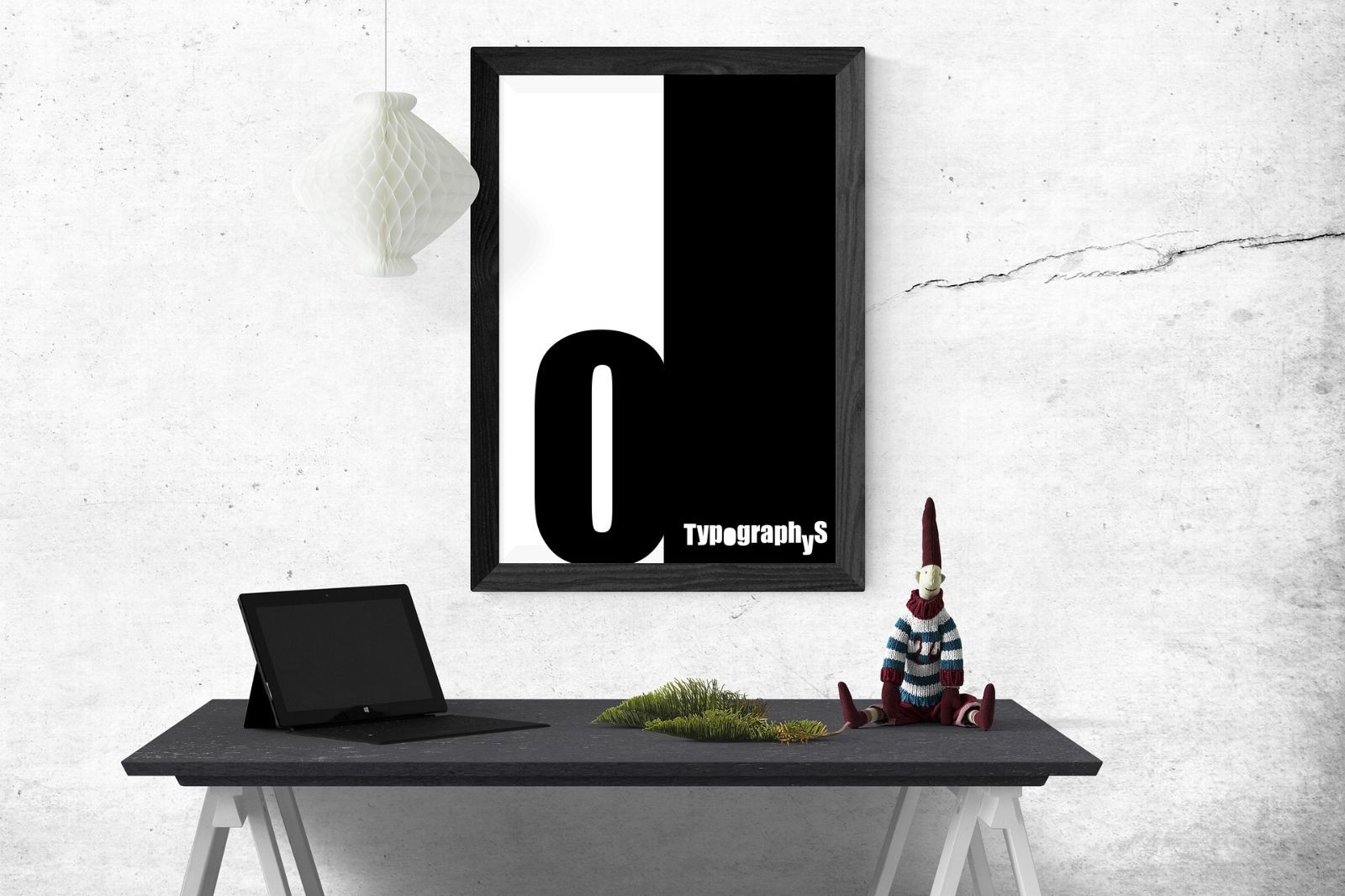 A4サイズ】TYPOGRAPHYS アートポスター（#0） - TYPOGRAPHYS POSTER