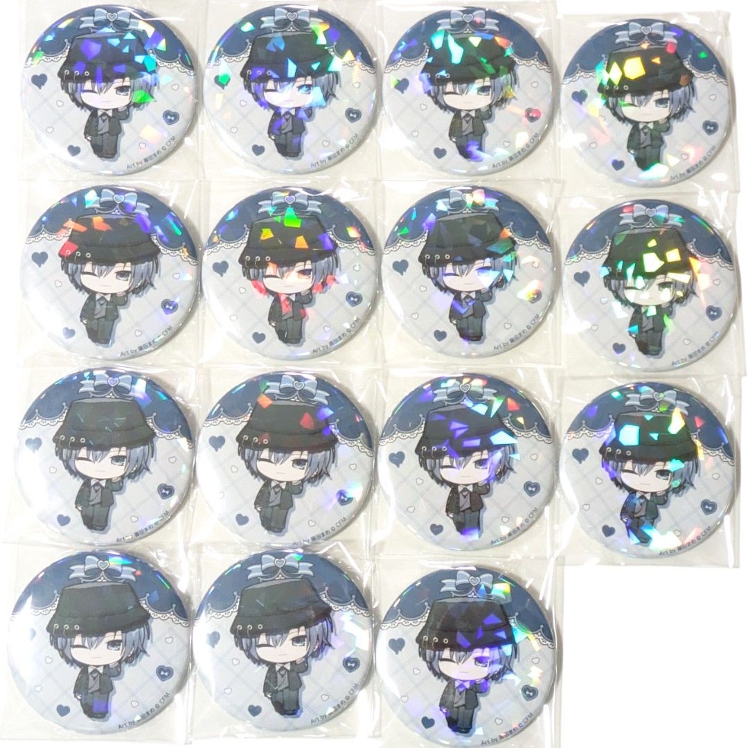 送料無料 24時間以内発送 未使用 15点セット KAITO ホログラム缶バッジ