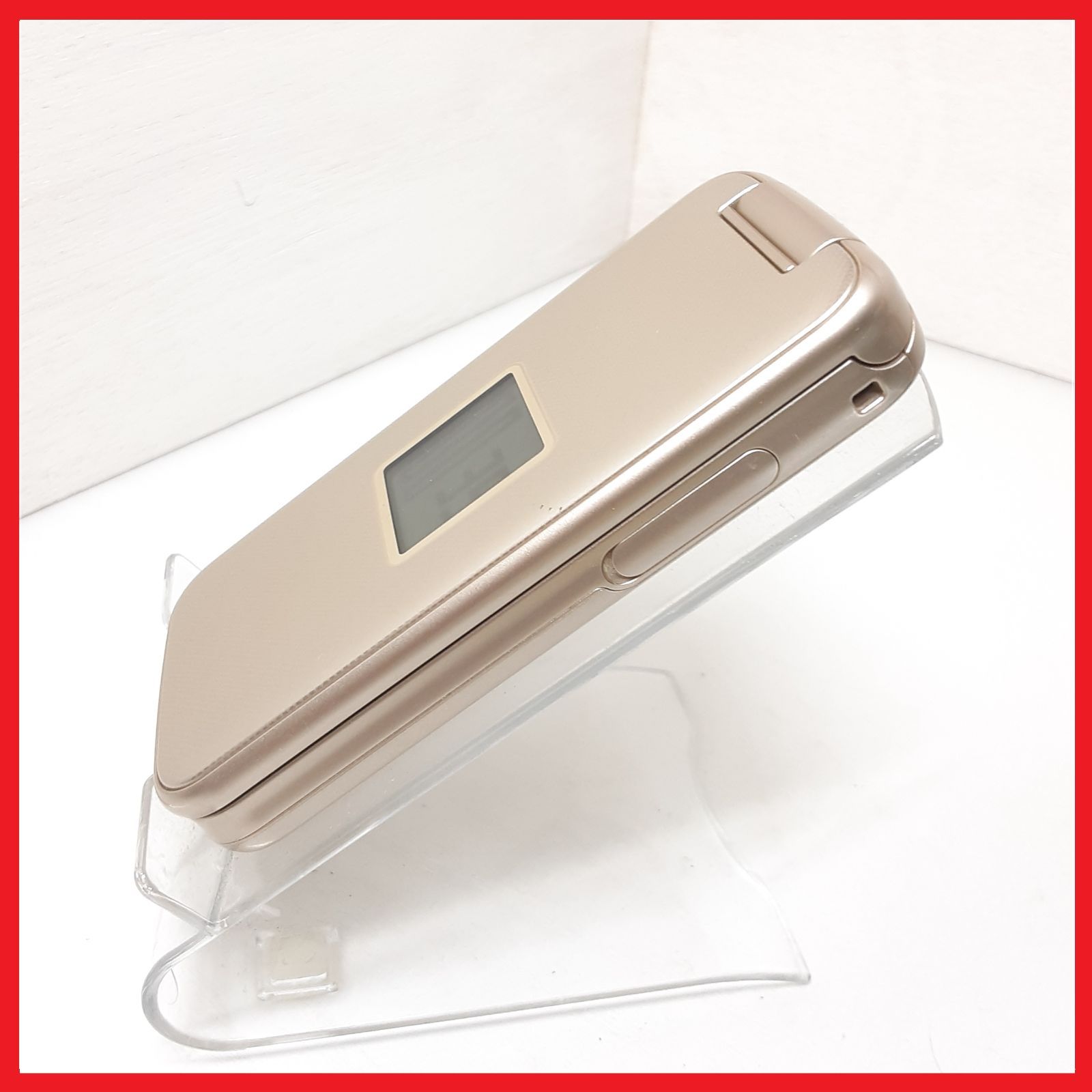 SIMフリー・4G携帯】docomo F-02J らくらくホン - メルカリ