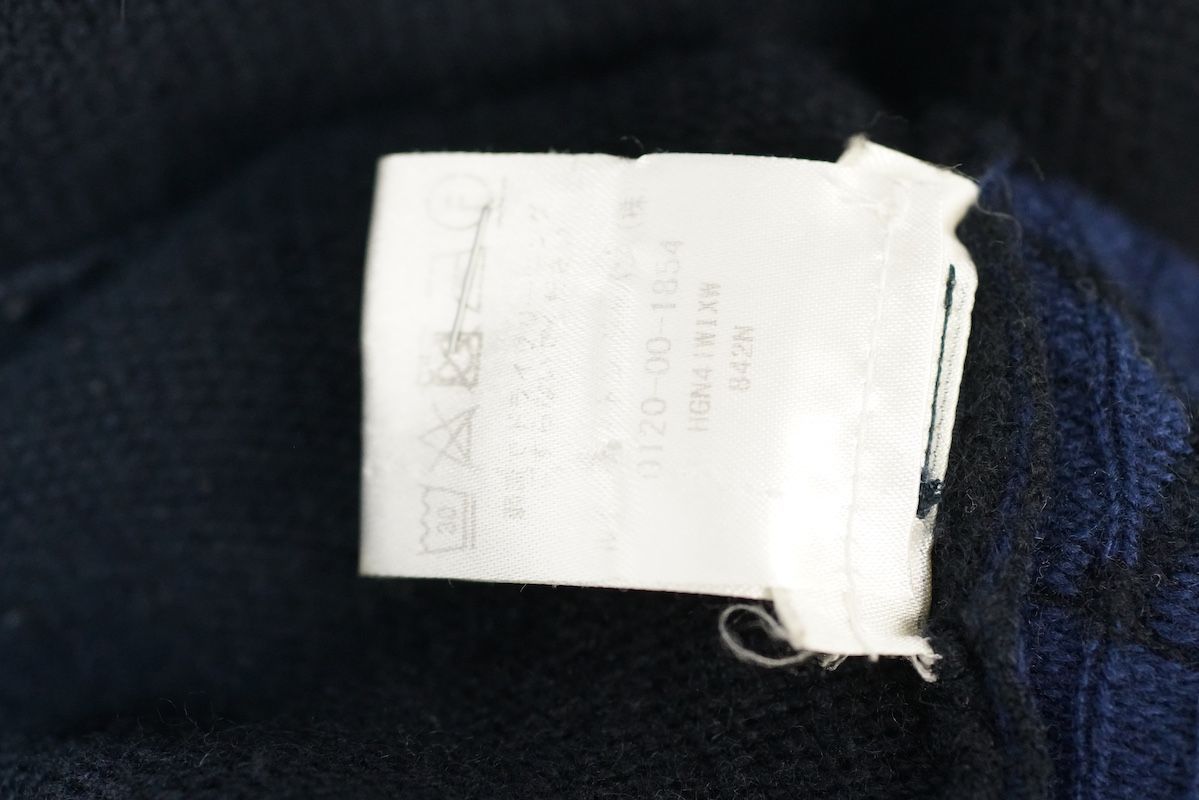 LOUIS VUITTON ルイヴィトン カシミヤ ウール 切り替えし モノグラム