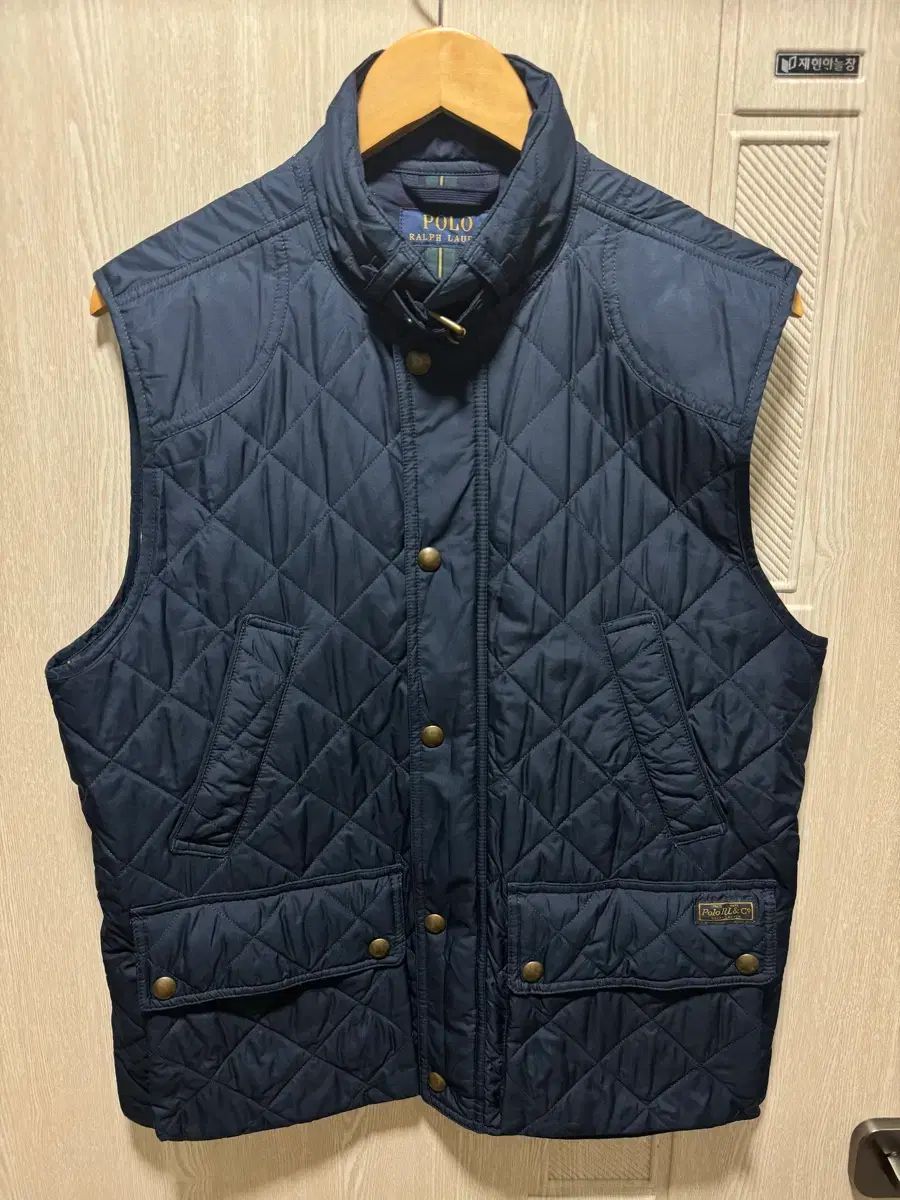 ポロラルフローレン ネイビー キルティング ベスト