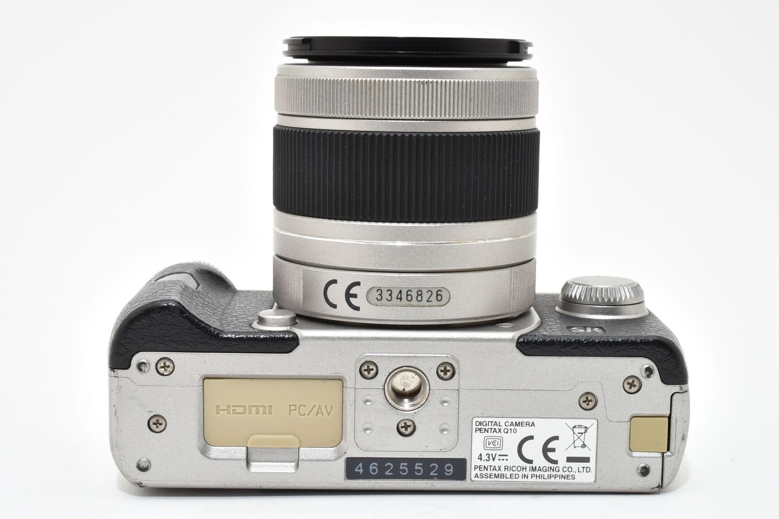 ☆良品☆ペンタックス PENTAX Q10 シルバー レンズキット 5-15mm F2.8