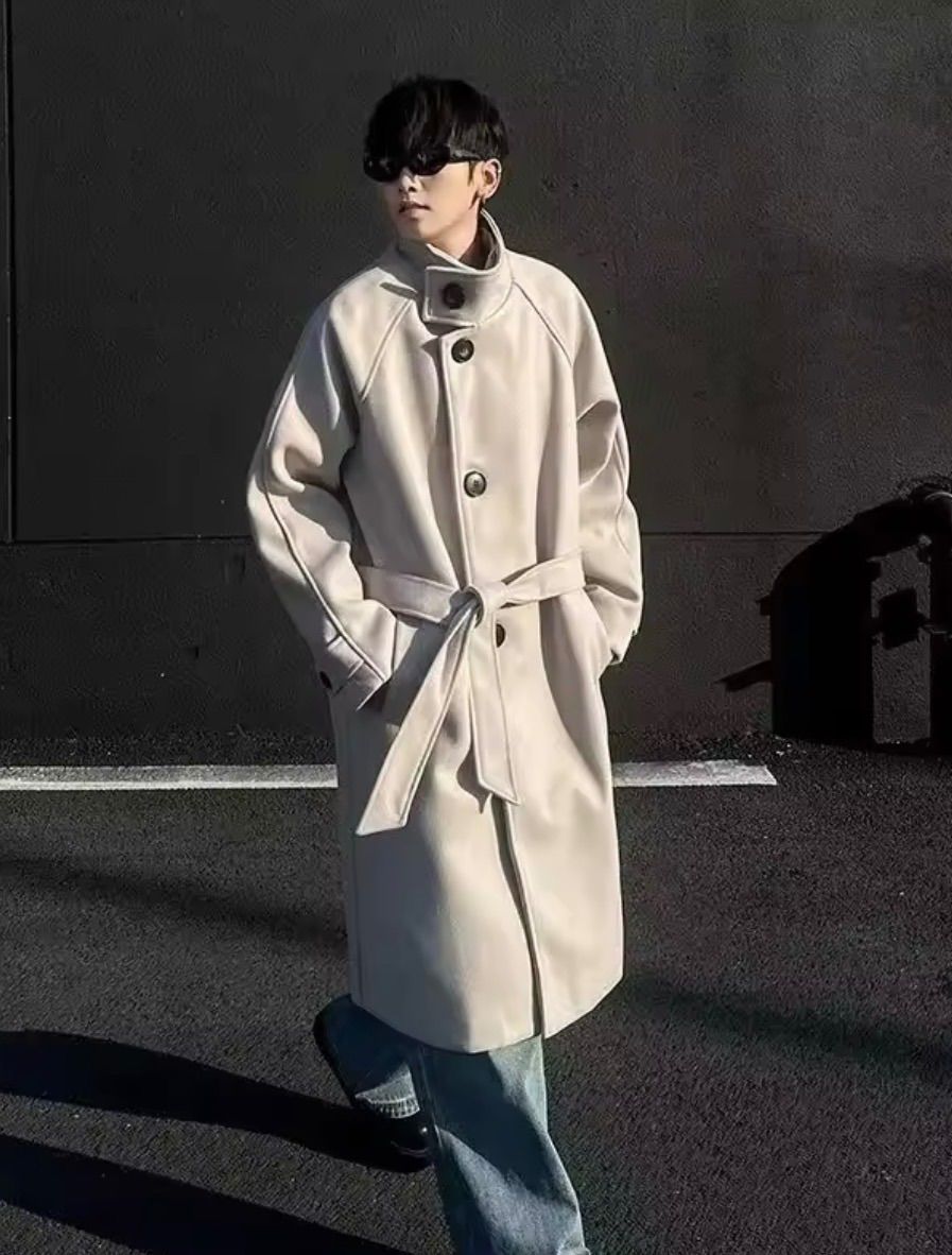 ウールコート｜韓国ストリート 大人カジュアル ユニセックス