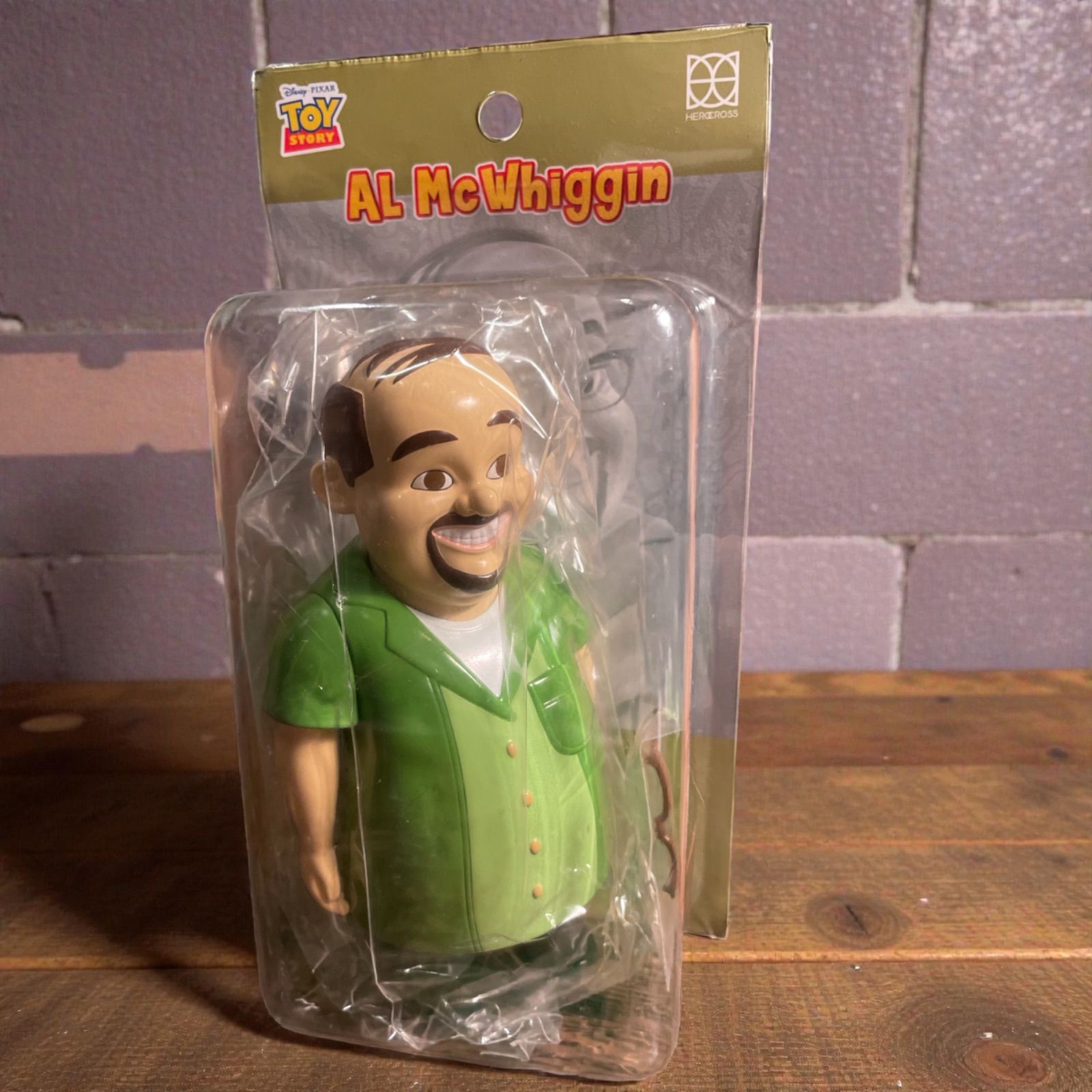 トイストーリー　toystory アル　フィギュア　（パッケージ割れ凹みあり） 再入荷‼️】トイストーリー toystory アル フィギュア【パッケージ付き