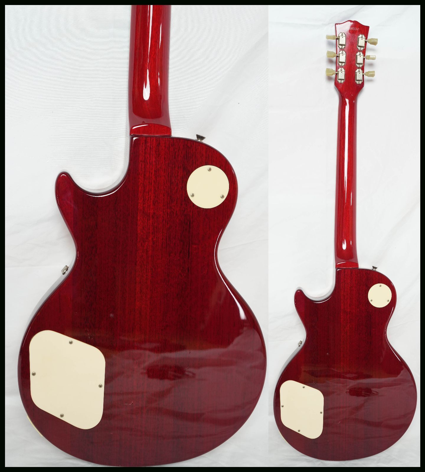 綺麗☆BURNY☆SRLG-55 レスポールスタンダード サンバースト 綺麗