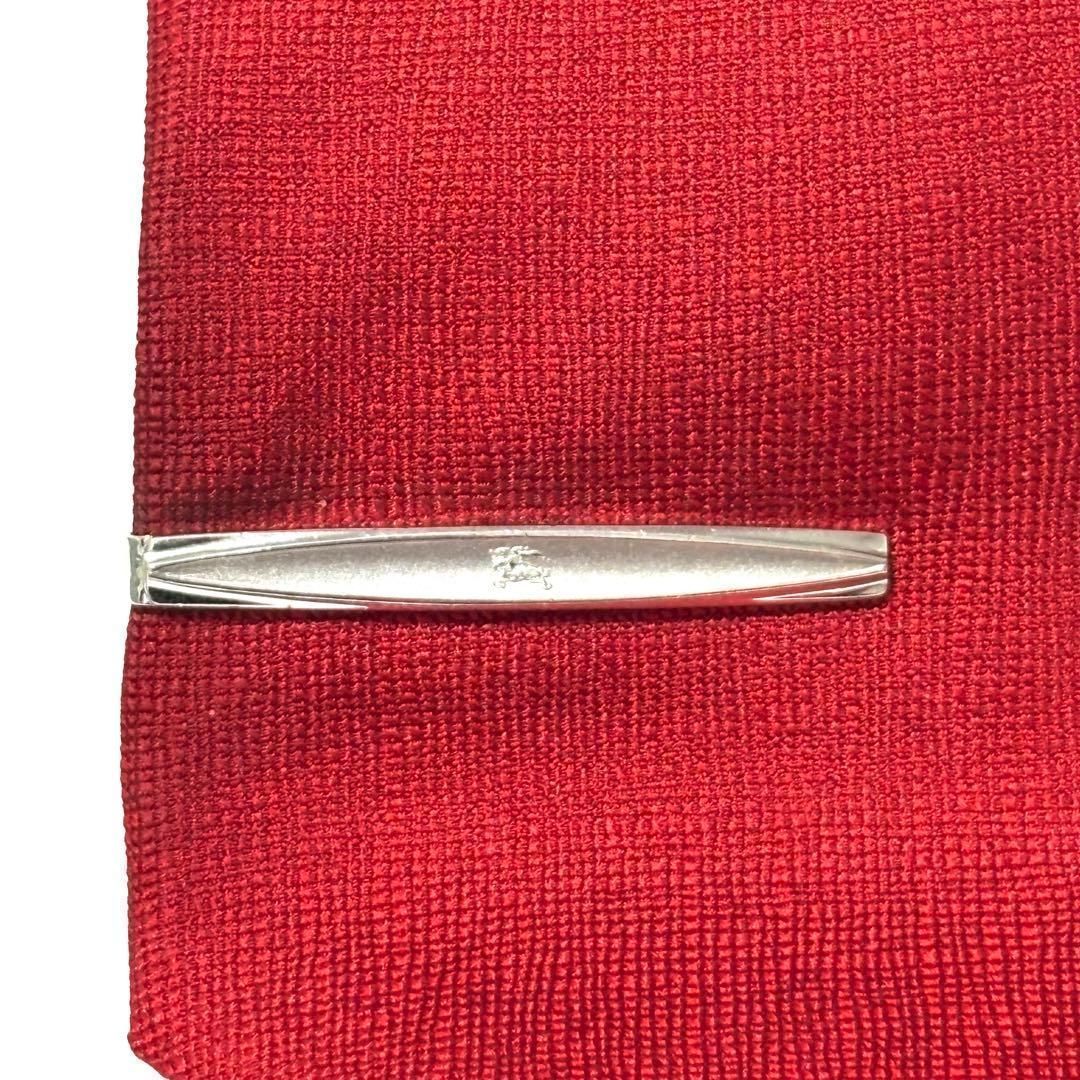 極美品✨ バーバリー ネクタイピン シルバー ホースロゴ 高級 - メルカリ