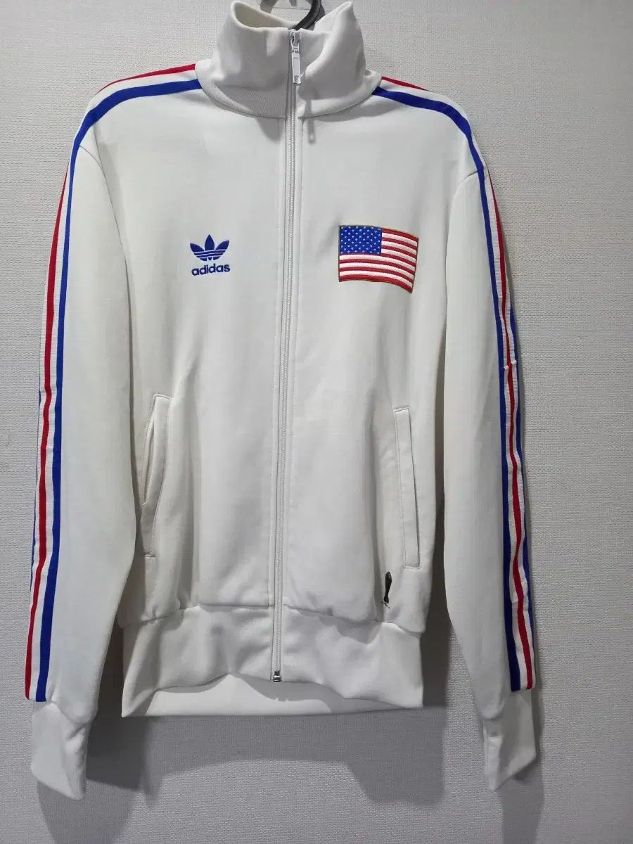 adidas ホワイトジャージ XS アディダス USA アメリカ 白 レディース 