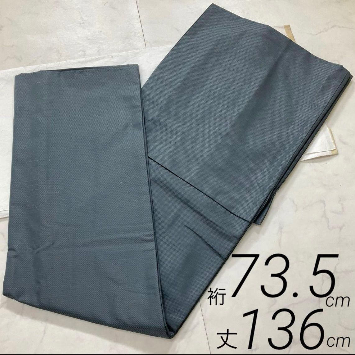 ⬛️ kimomo one⬛️男前屋⬛️厳選⬛️男着物⬛️変わりお召し織⬛️市松模様⬛️袷⬛️裄73.5丈136⬛️男着物男長羽織男襦袢男袴角帯男帯