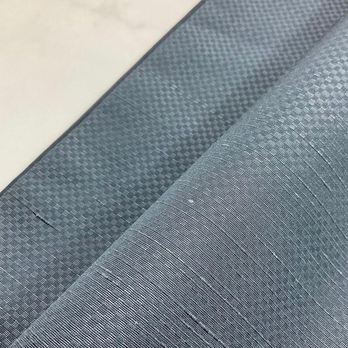 ⬛️ kimomo one⬛️男前屋⬛️厳選⬛️男着物⬛️変わりお召し織⬛️市松模様⬛️袷⬛️裄73 5丈136⬛️男着物男長羽織男襦袢男袴角帯男帯