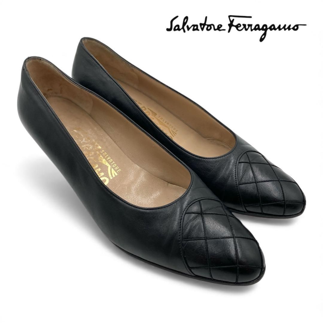 Salvatore Ferragamo サルヴァトーレフェラガモ パンプス 23cm レザー