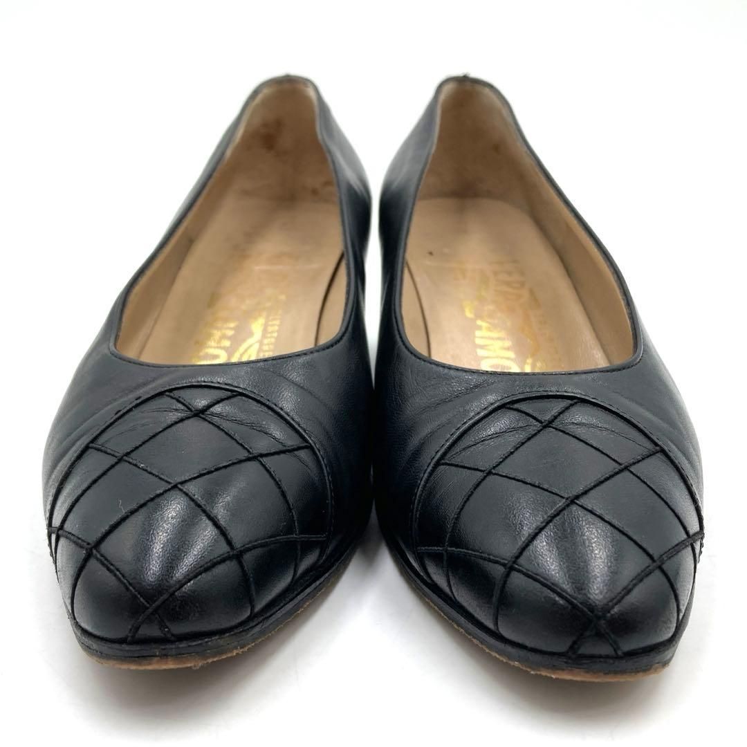 Salvatore Ferragamo サルヴァトーレフェラガモ パンプス 23cm レザー