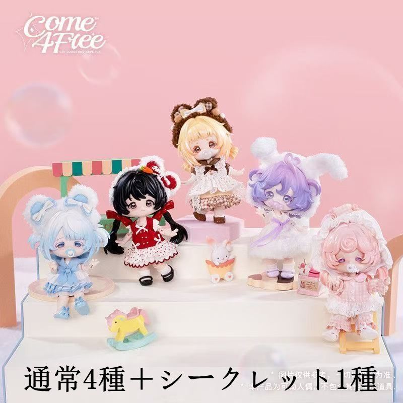 COME 4 ボニーバニー BONNIE ミルキードリーム シュークリーム BJDブラインドドール シリーズ アソートボックス 1 BOX 入り