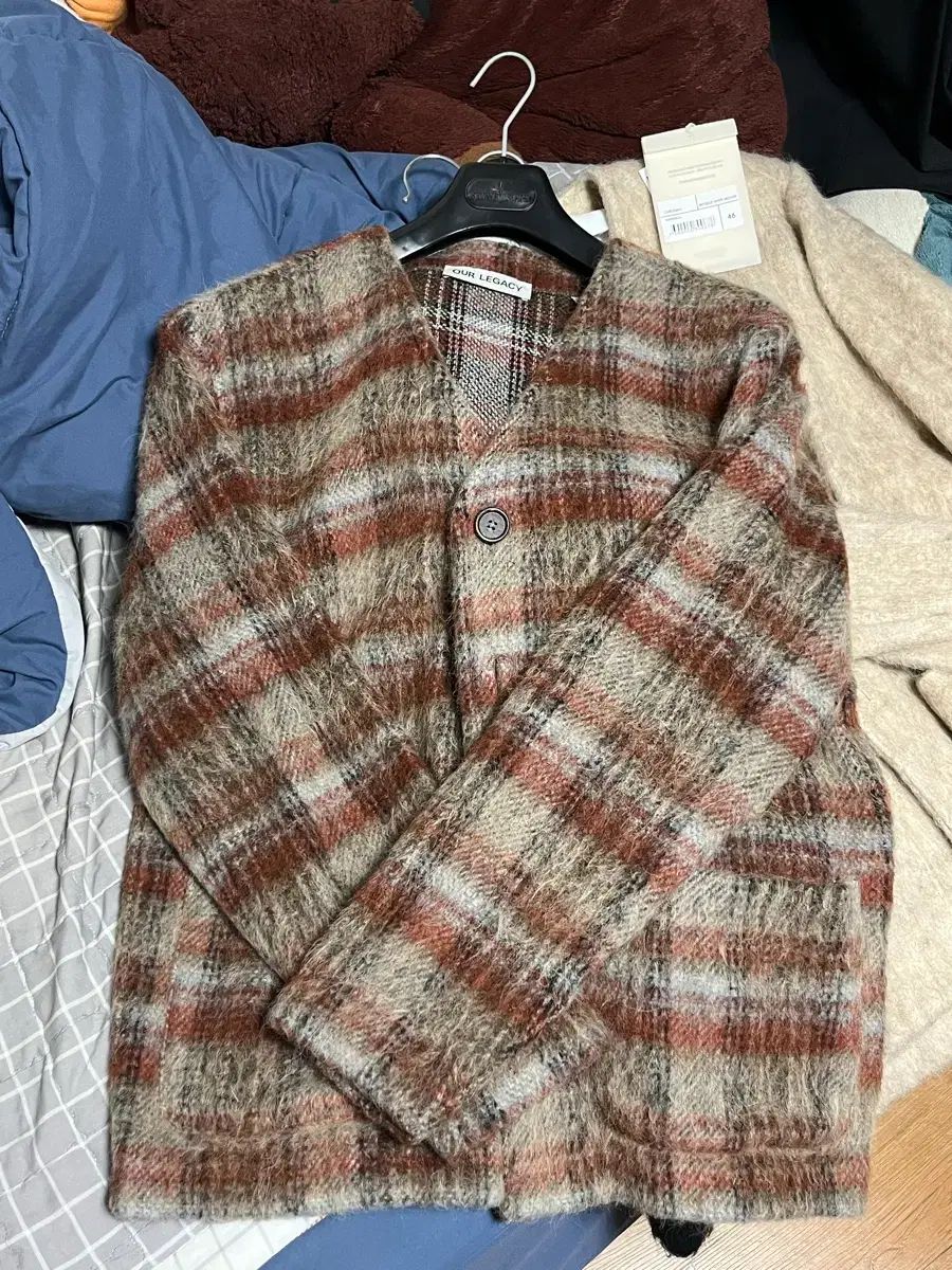 BUNZANG最低価格 OUR LEGACY モヘア ウール カーディガン