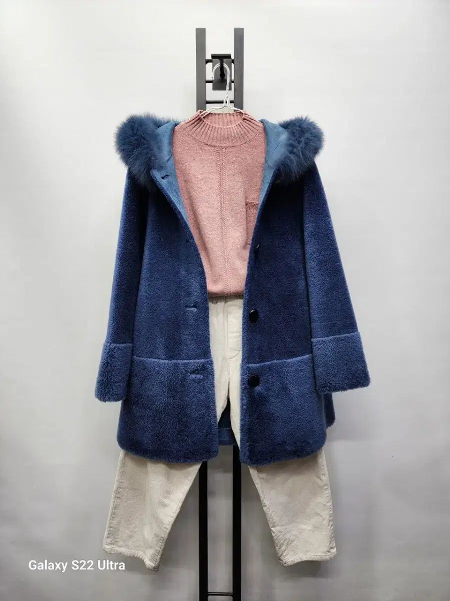 シティフーディーファーウールコート77