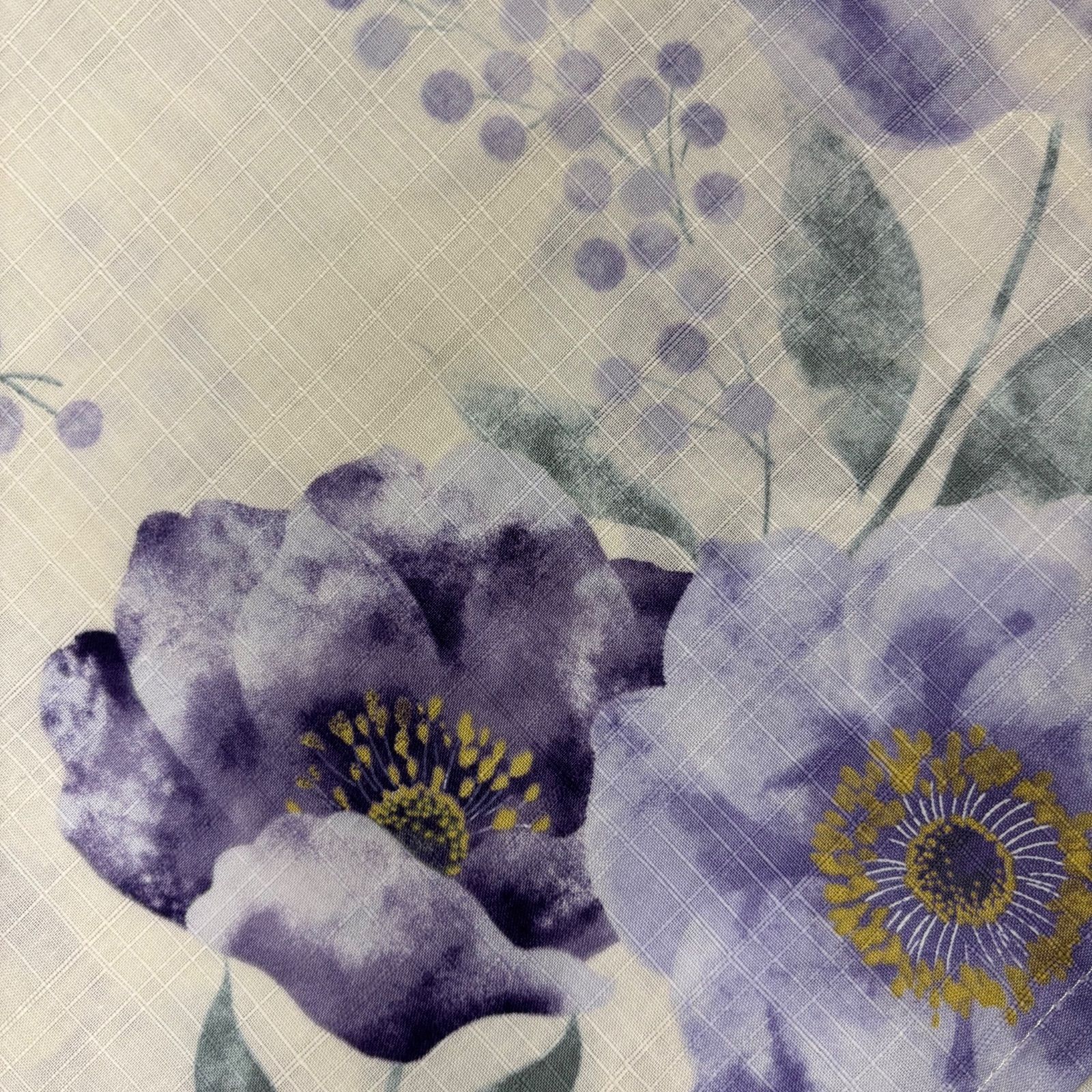 大人のゆかた◇新品！高級綿浴衣4点セット◎プレタ浴衣・単帯・帯〆