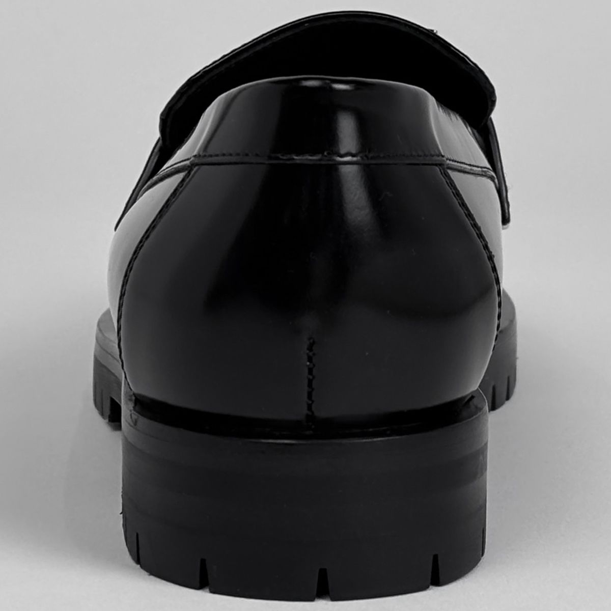 エルメス HERMES Hロゴ ローファー 靴 その他靴 レザー ブラック レディース