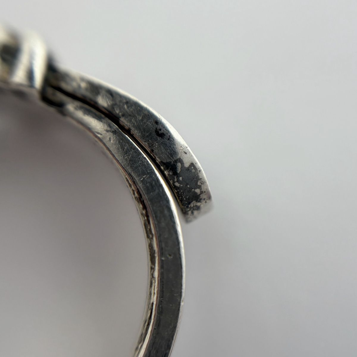 エルメス HERMES サンチュール リング 指輪 ベルトモチーフ リング 8号