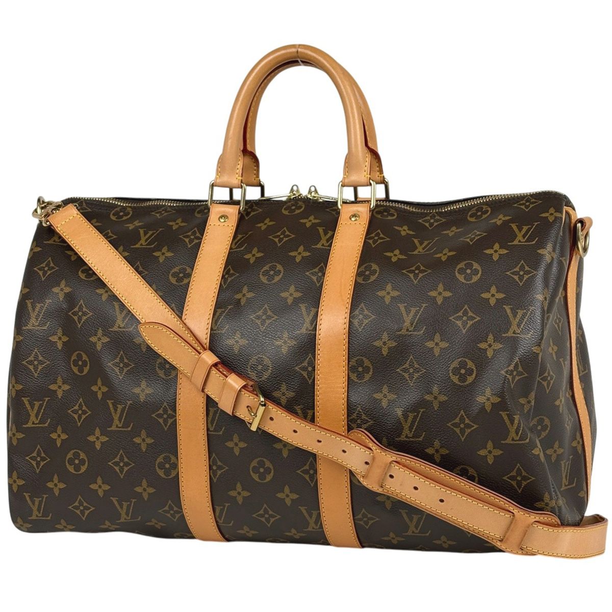 ルイ・ヴィトン Louis Vuitton キーポル バンドリエール 45 旅行 出張