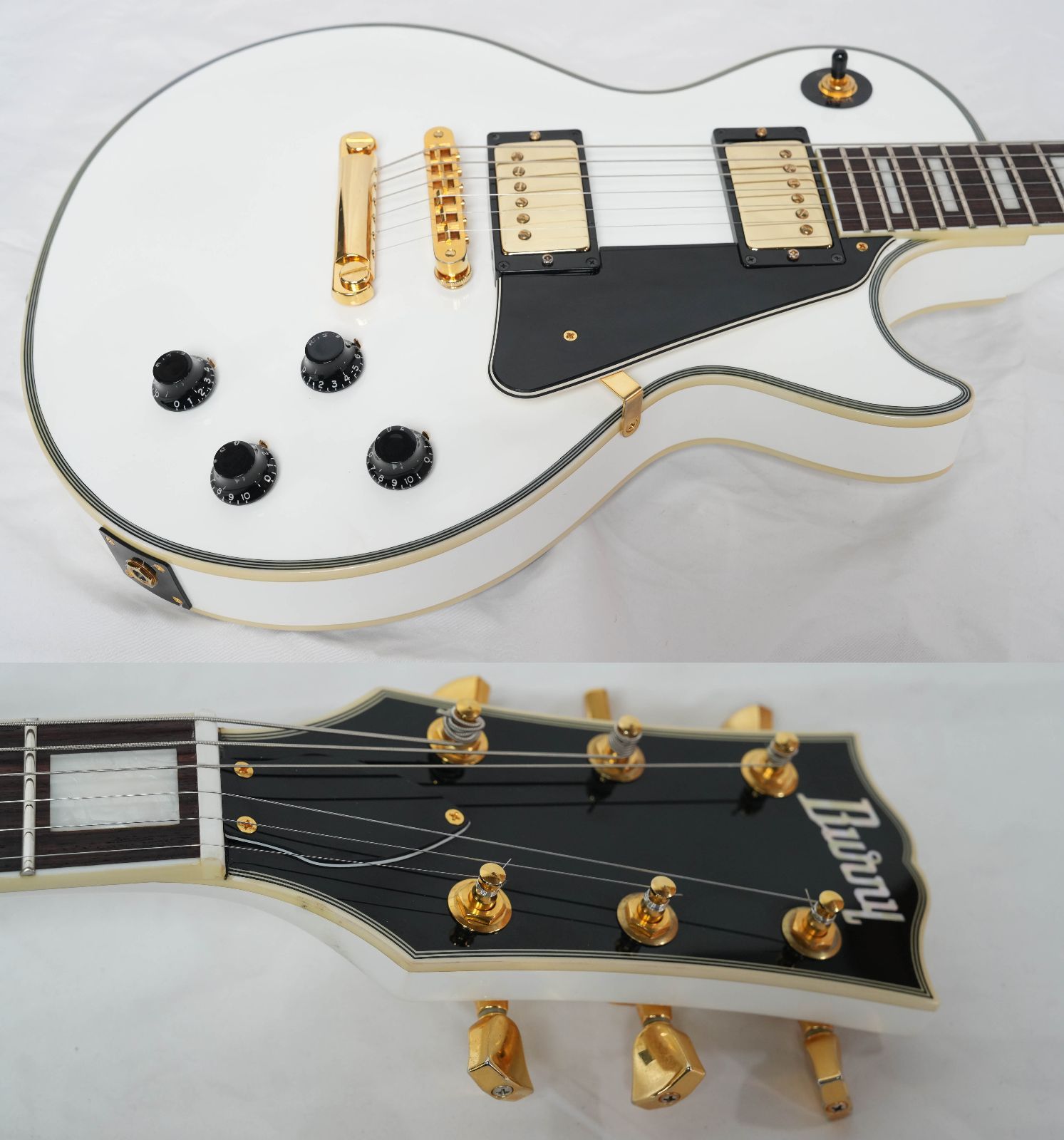 Barney レスポールカスタム　SRLC55 フェルナンデス ☆BURNY☆SRLC-55 SW レスポールカスタム 2010年製 美品 バーニー