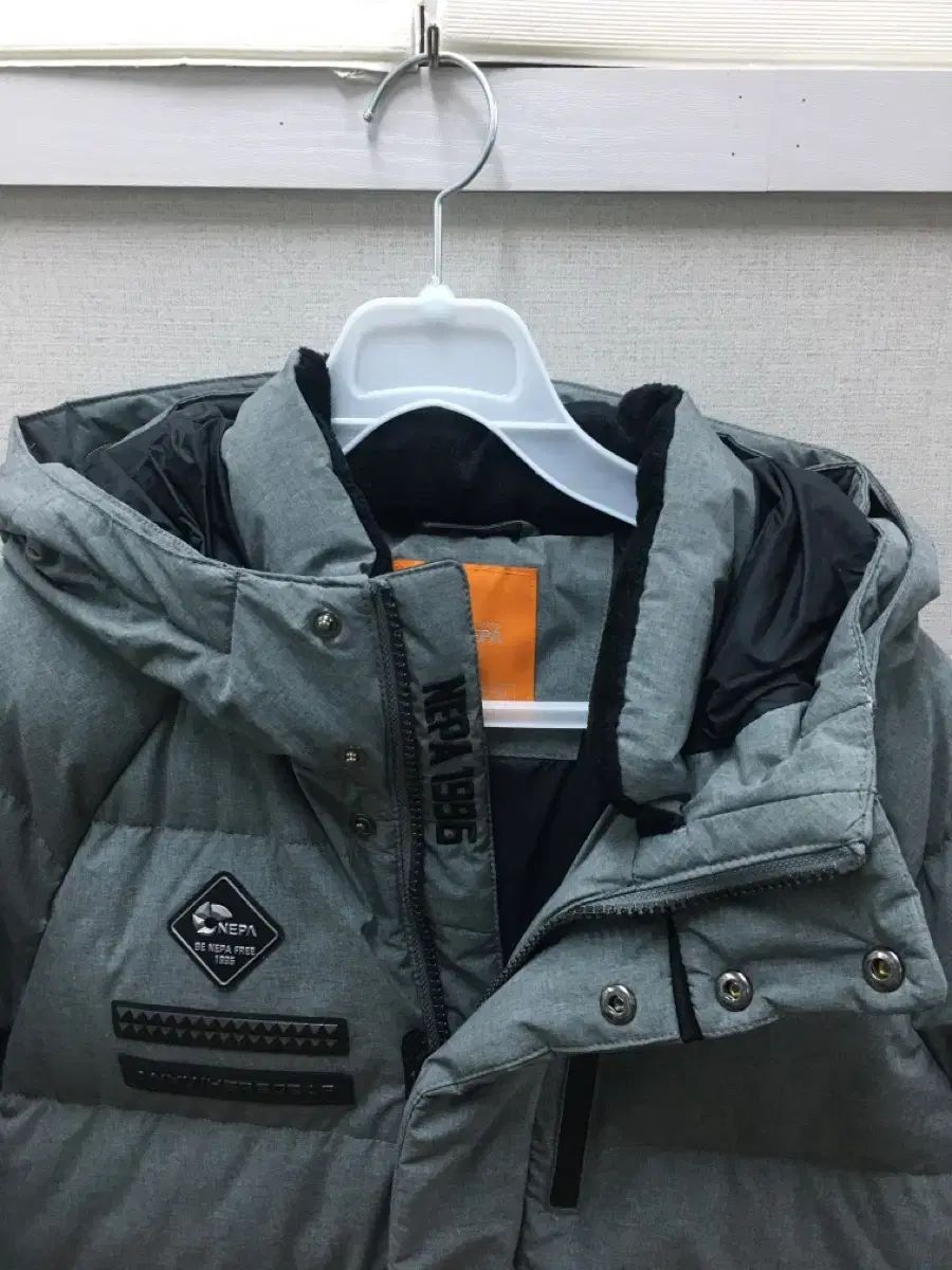  キッズ140号 NEPA グレー ダウンジャケット ロング丈 アウター その他 ジャケット ブルゾン