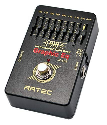 ARTEC エフェクター エレキギター用 8バンド グラフィック イコライザー SE EQ 8