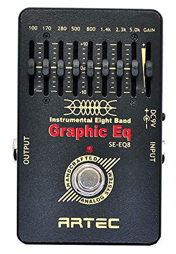 ARTEC エフェクター エレキギター用 8バンド グラフィック イコライザー SE EQ 8
