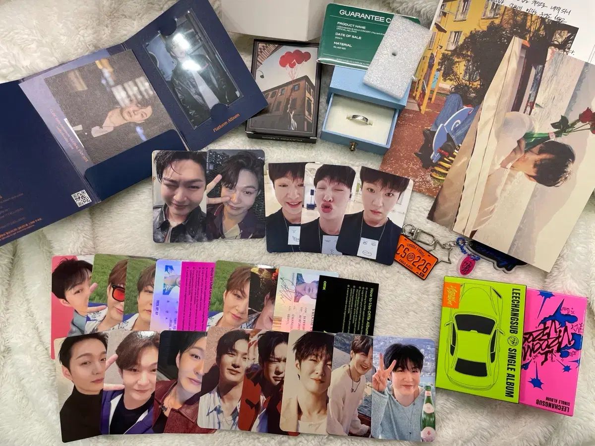 イ チャンソプ グッズ まとめ リング Allure など