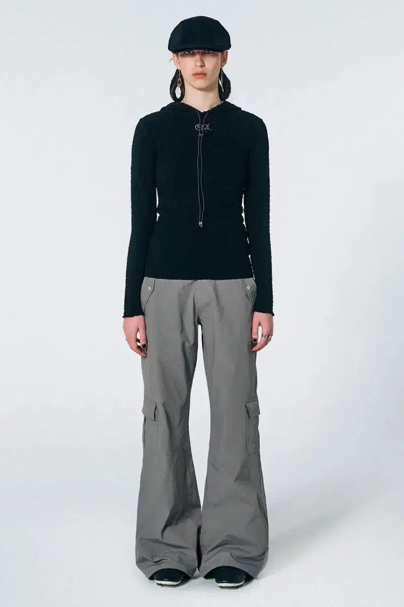 SCULPTOR スカルプター ブーツカット カーゴ パンツ グレー