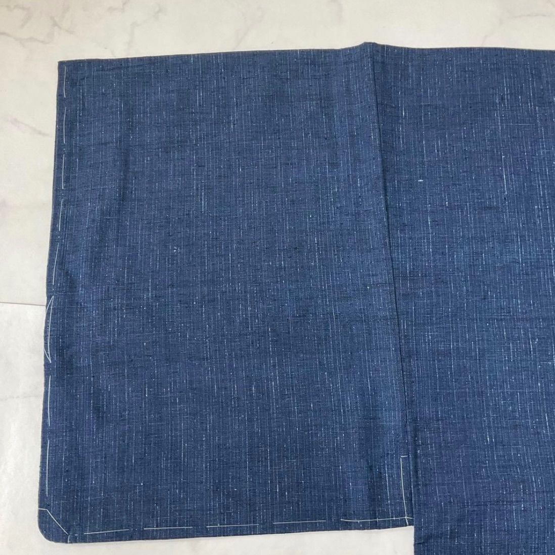 one⬛️男前屋⬛️ 同然⬛️男着物⬛️上條紬⬛️正絹⬛️袷⬛️仕付け糸付き⬛️裄67