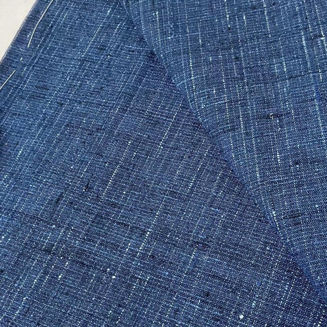 ⬛️kimomo one⬛️男前屋⬛️ 同然⬛️男着物⬛️上條紬⬛️正絹⬛️袷⬛️仕付け糸付き⬛️裄67 5着丈137 5⬛男着物男長羽織男襦袢男袴角帯男帯