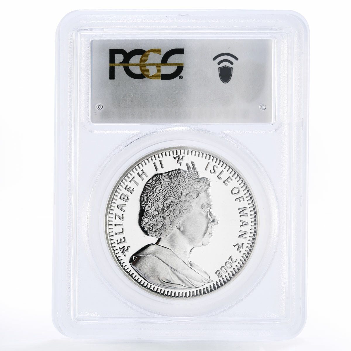 マン島 1クラウン ツタンカーメンの宝物 オシリスの目 PR69 PCGS 銀貨