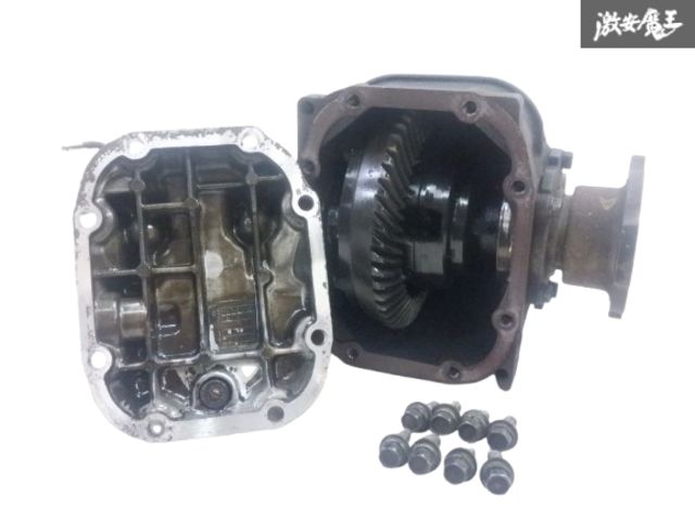 ☆実動外し☆ 日産 純正 S14 シルビア SILVIA SR20DE NA ビスカス リア デフ ケース付 R180 ABS有 38311-20E45 49:12 4.1 S13 180SX 棚E-2