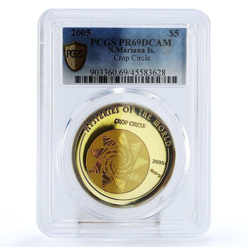 マリアナ諸島 5ドル 世界のミステリー・オブ・ワールド・クロップ