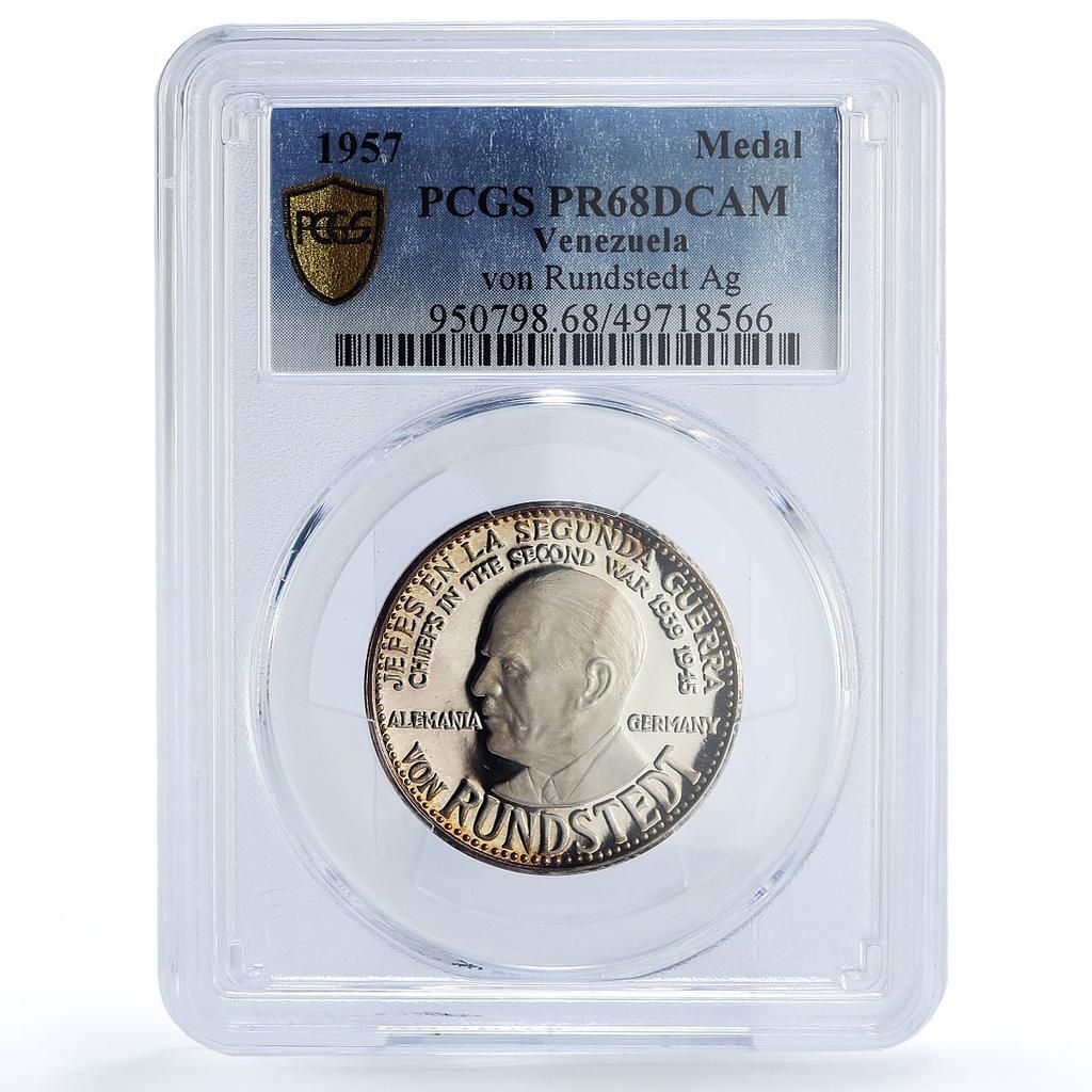 ベネズエラ 第二次大戦 ドイツ フォン・ルントシュテット PR68 PCGS