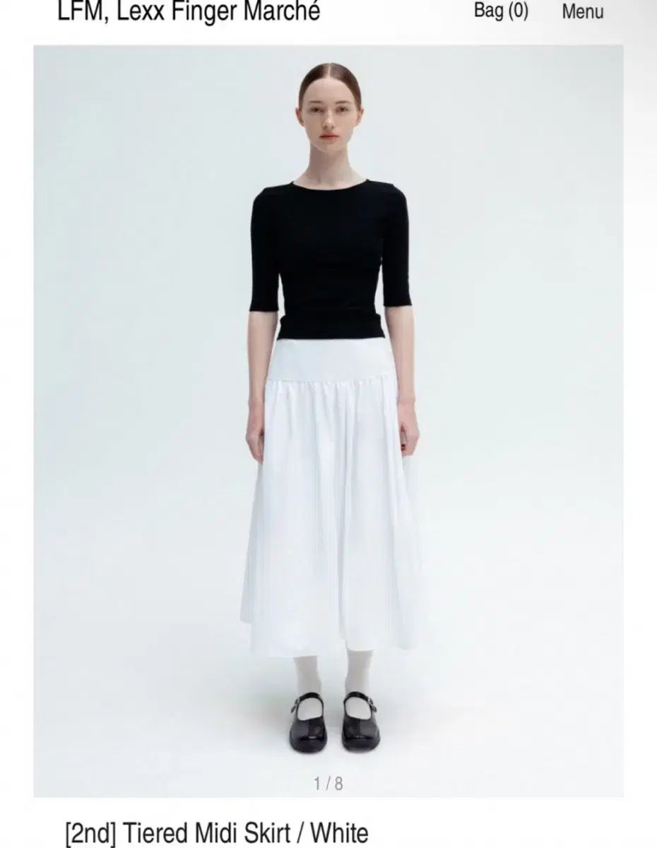 エルエフエム lfm ティアードミディスカート
