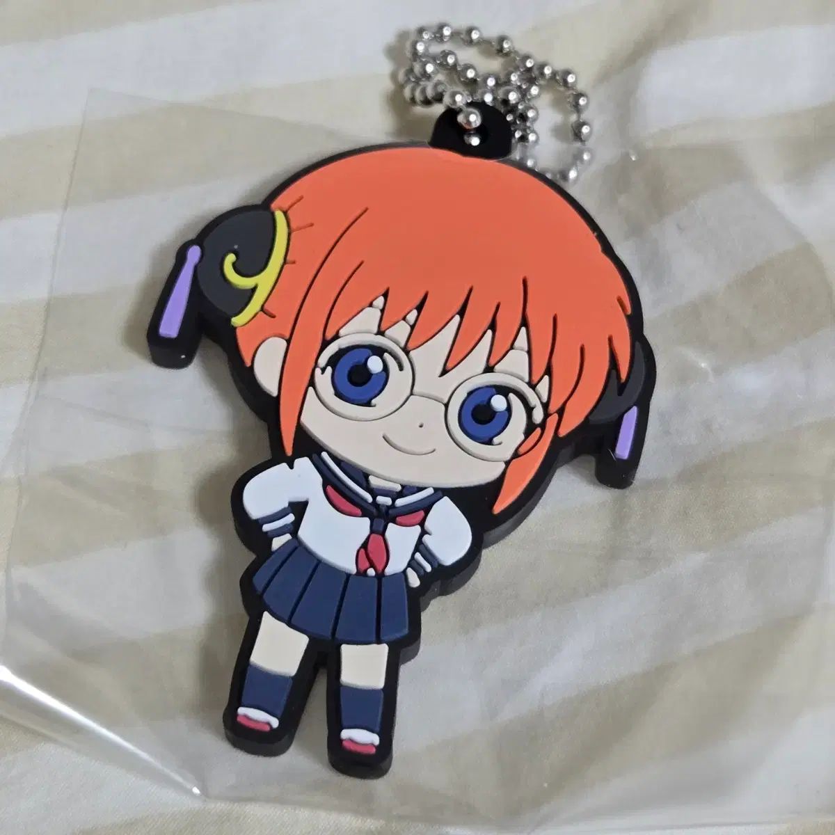 銀魂 3年Z組銀八先生 ラバーストラップ ラバーチャーム キーホルダー